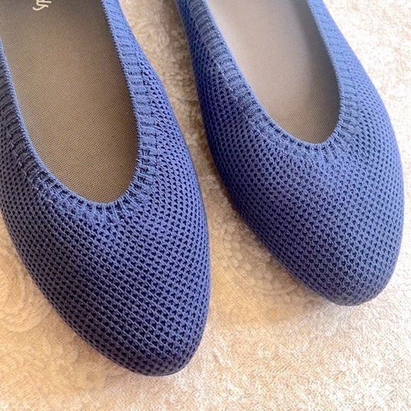 Brand New Allbirds Tree Breezer Ballet Flats Almond Toe Slip On Breathable Shoes - Picture 4 of 16